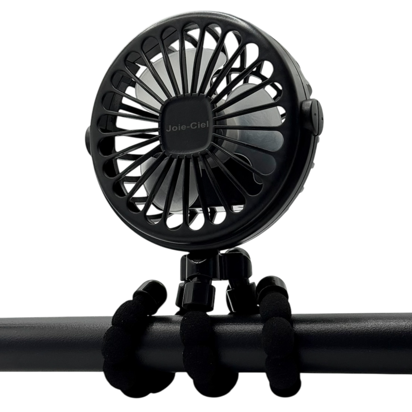 Joie-Ciel™ Portable Octopus Clip Fan | 3-Speed, LED Night Light, Safe & Flexible for Stroller, Office, Travel