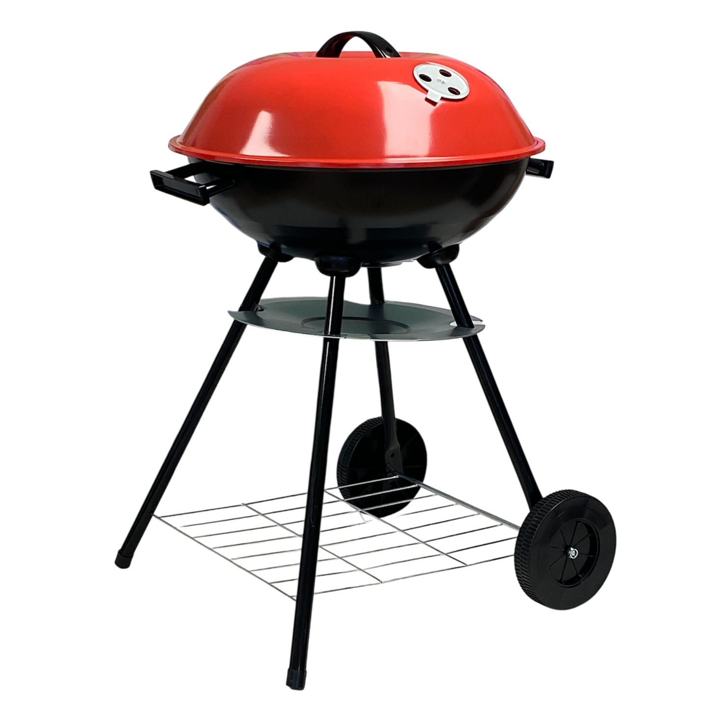 Portable Charcoal BBQ Grill with Lid | Heat Control, Easy Cleaning, Perfect for Backyard & Patio Cookouts